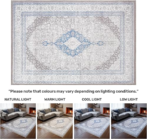 Miniatura 5 de Monolia Alfombras de área lavables a máquina perfectas para la sala de estar dormitorio baño cocina alfombras impresas de interiores decoración