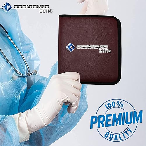 Miniatura 6 de OdontoMed2011® Kit avanzado de anatomía Acero inoxidable de alta calidad Multi Titanium Rainbow Color Juego de 24 herramientas con mango