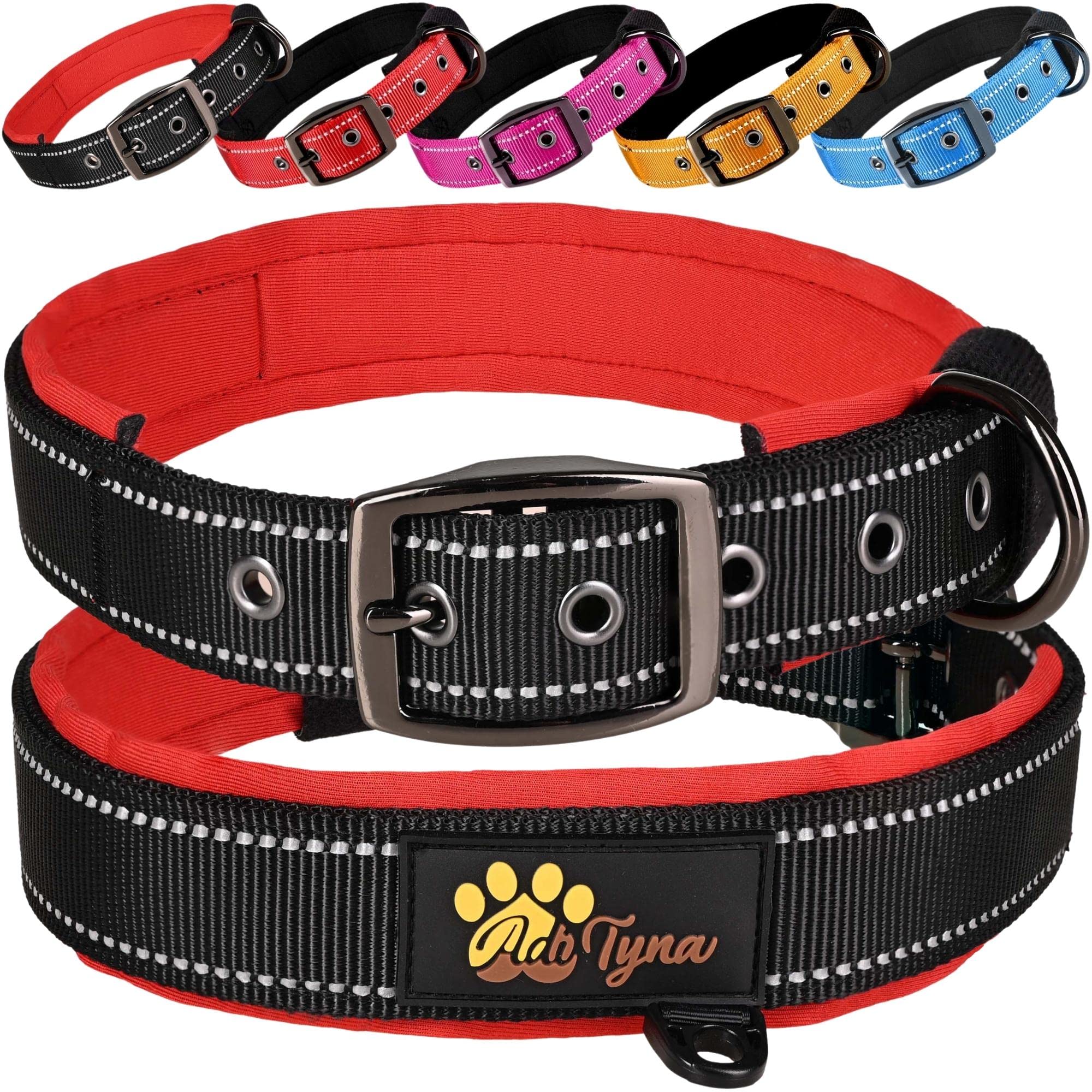 ADITYNA Ultra Comfortable Soft Neoprene Padded Dog Collar for Small Dogs