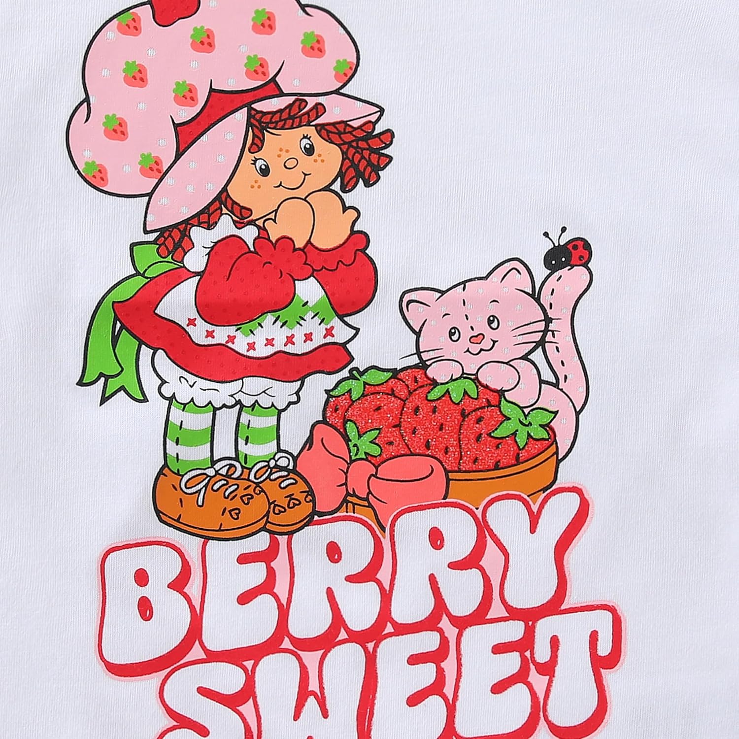 Strawberry Shortcake Girls Short Sleeve T-Shirt for Big Kids - Image 3