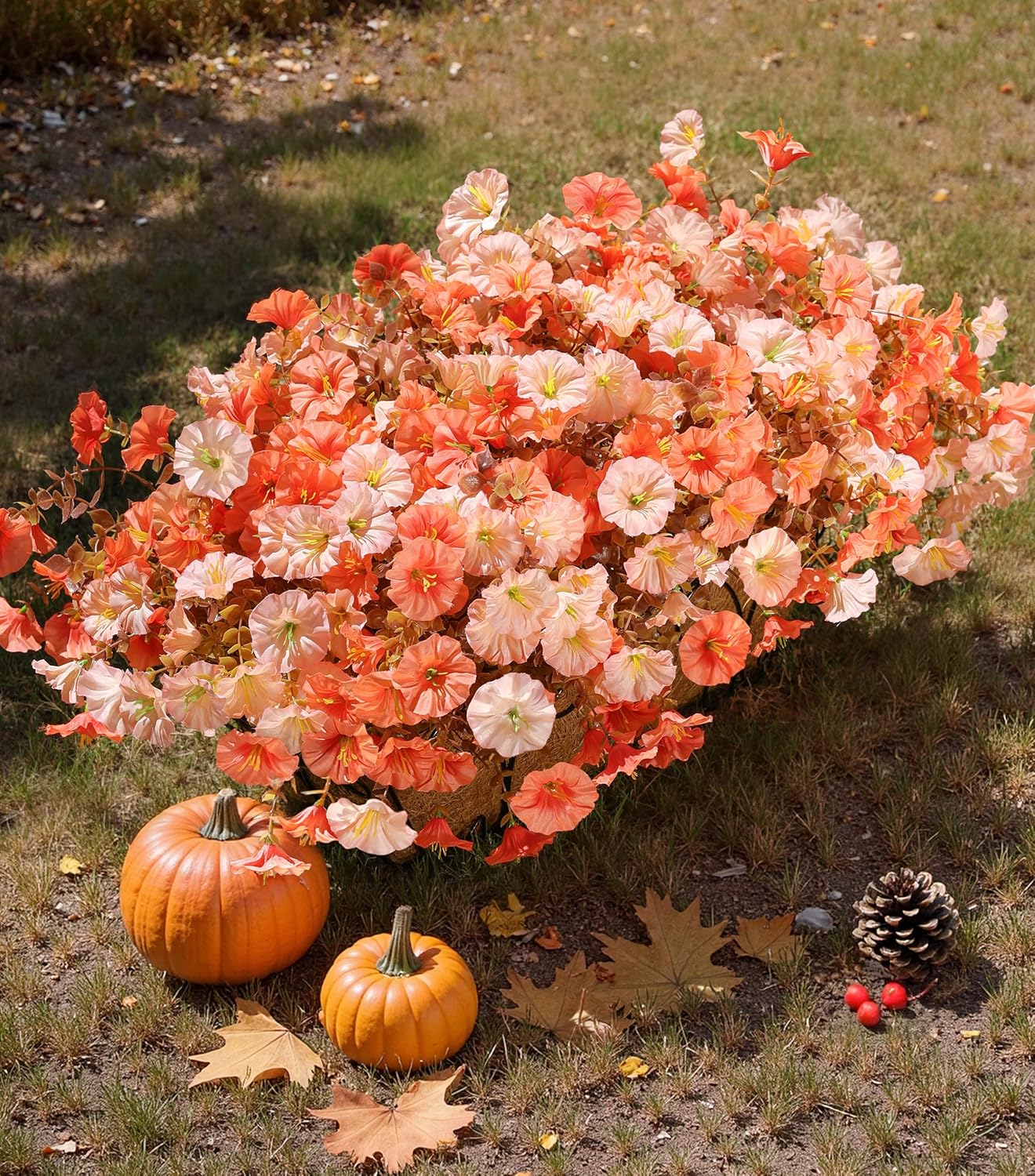 Transform Your Fall Decor: Review of UV-Resistant Artificial Mums for Outdoors