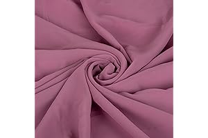 2 Yards Seamless Drop Cloth: Chiffon Fabric for Weddings, Parties, and DIY Projects