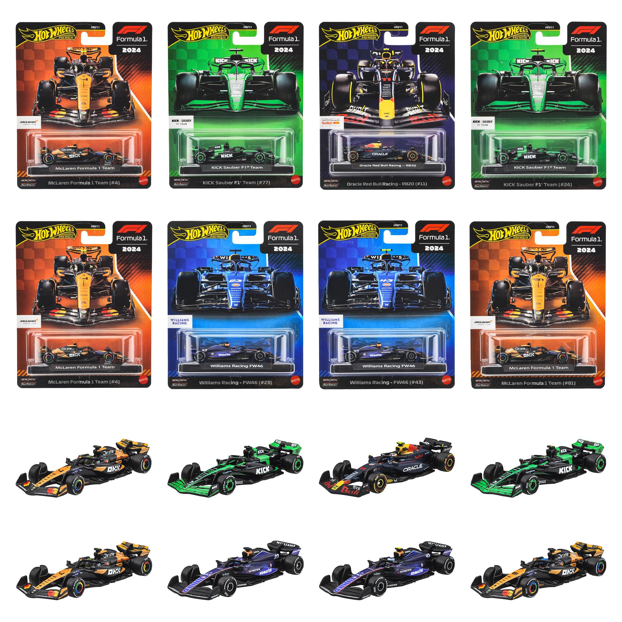 Hot Wheels☆ホットウィール★Formula1★5台セット★日本未発売 Hot Wheels☆ホットウィール☆Formula1☆5台セット☆日本未発売