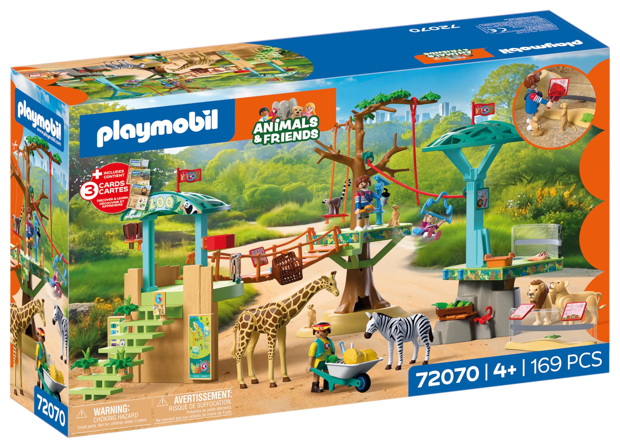 Amazon.com: Playmobil Zoo: Wilderness Climbing Park : Toys & Games