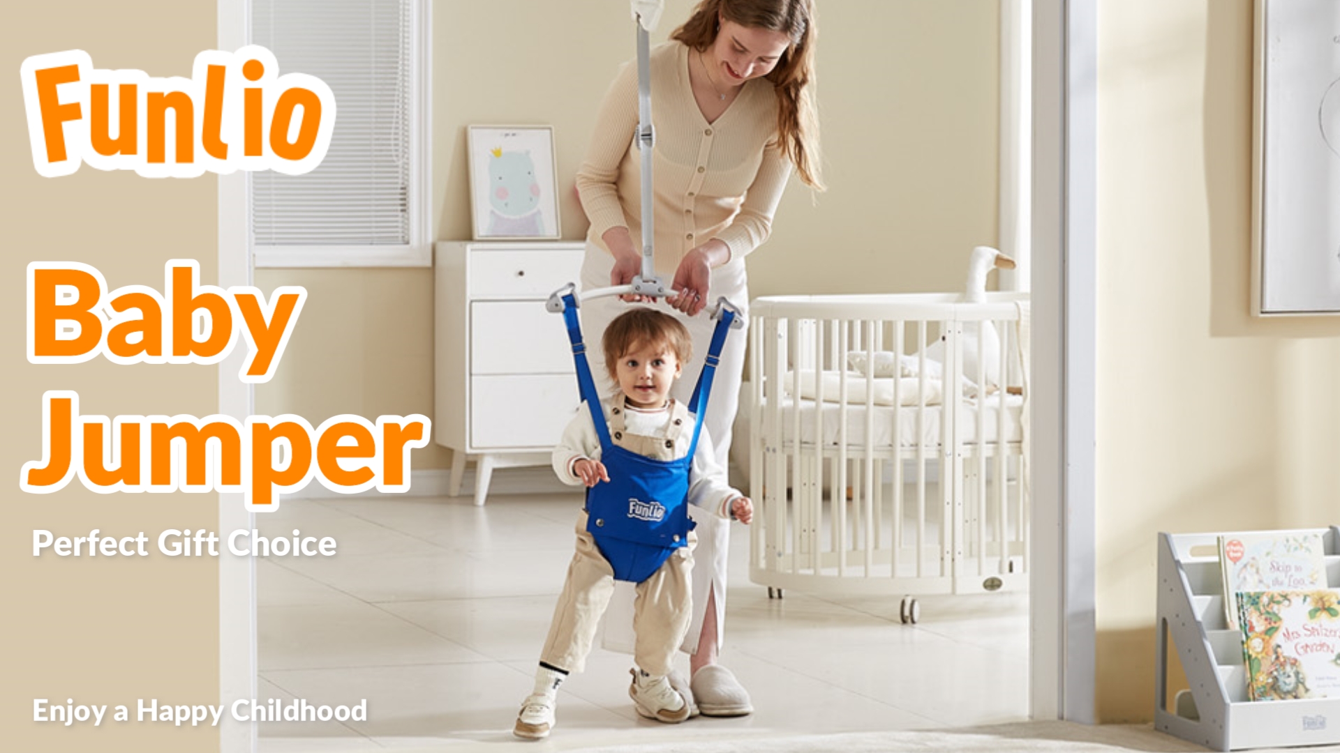 Moises Para Bebe Balancín Eléctrico Para Bebé BLUNDIQUE