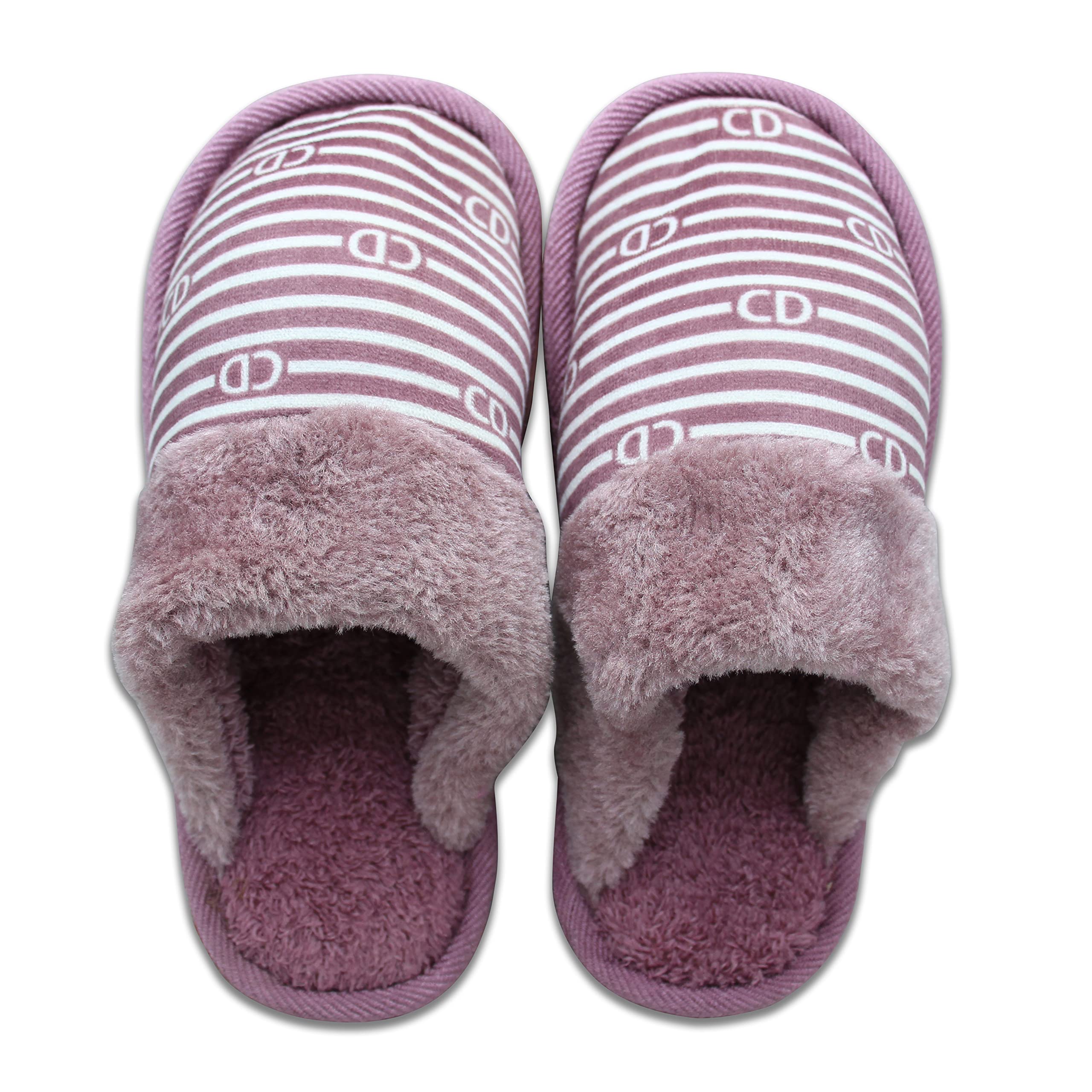 Joda Ghar Warm fur Winter bedroom slipper for women, Mix Carpet-Purple_39-JG (UK SIZE-5) (B0BQC7RB95) Amazon Price History, Amazon Price Tracker