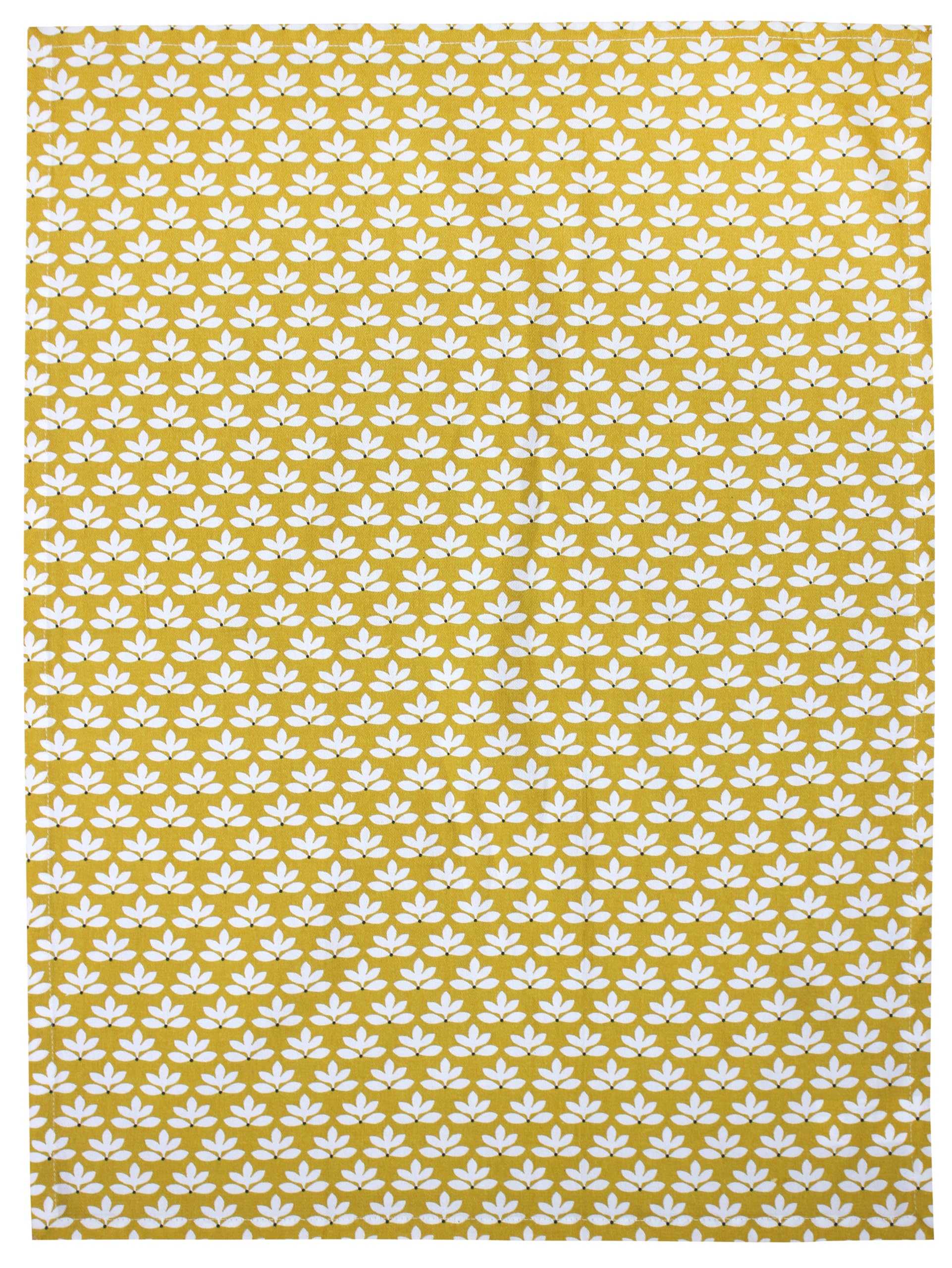 Soul Tex Multipurpose Cotton Napkins - Pack of 4 & 2 | Best Kitchen Napkins Set & Lunch Napkins for School & Office | Perfect for Cleaning & Wiping - Size: 50cm * 70cm (Be Happy)