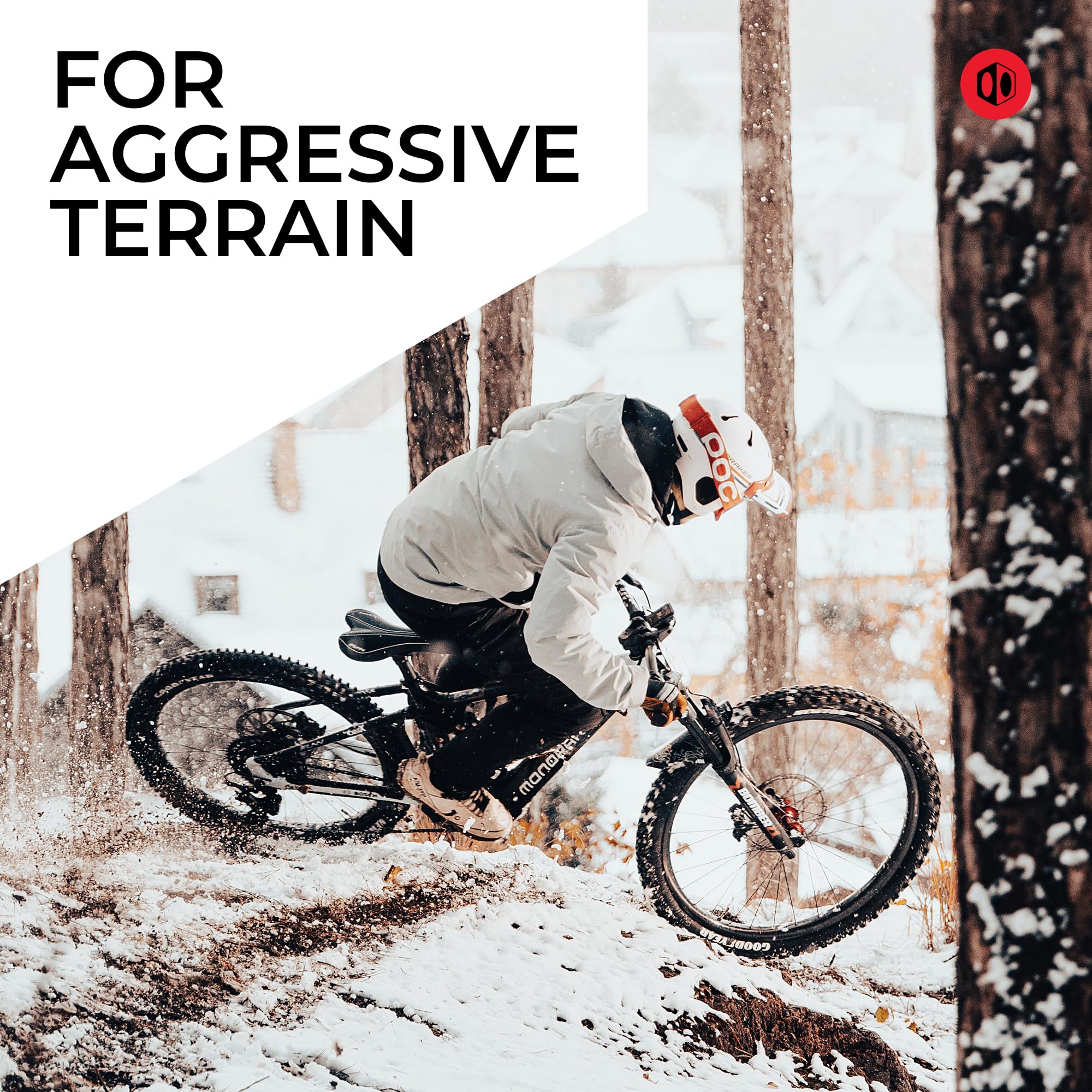 Box Dos Prime 9 X-Wide - Desviador trasero para bicicletas de montaña, montaje no directo para bicicleta de montaña, poleas de buje selladas de ónix duro brillante con acabado de ciclismo, color negro