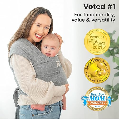 Miniatura 3 de KeaBabies Mochila portabebés y bolsa de pañales  Bolsas de viaje para bebés multifunción impermeables  Todo en 1 Original transpirable Baby Sling,