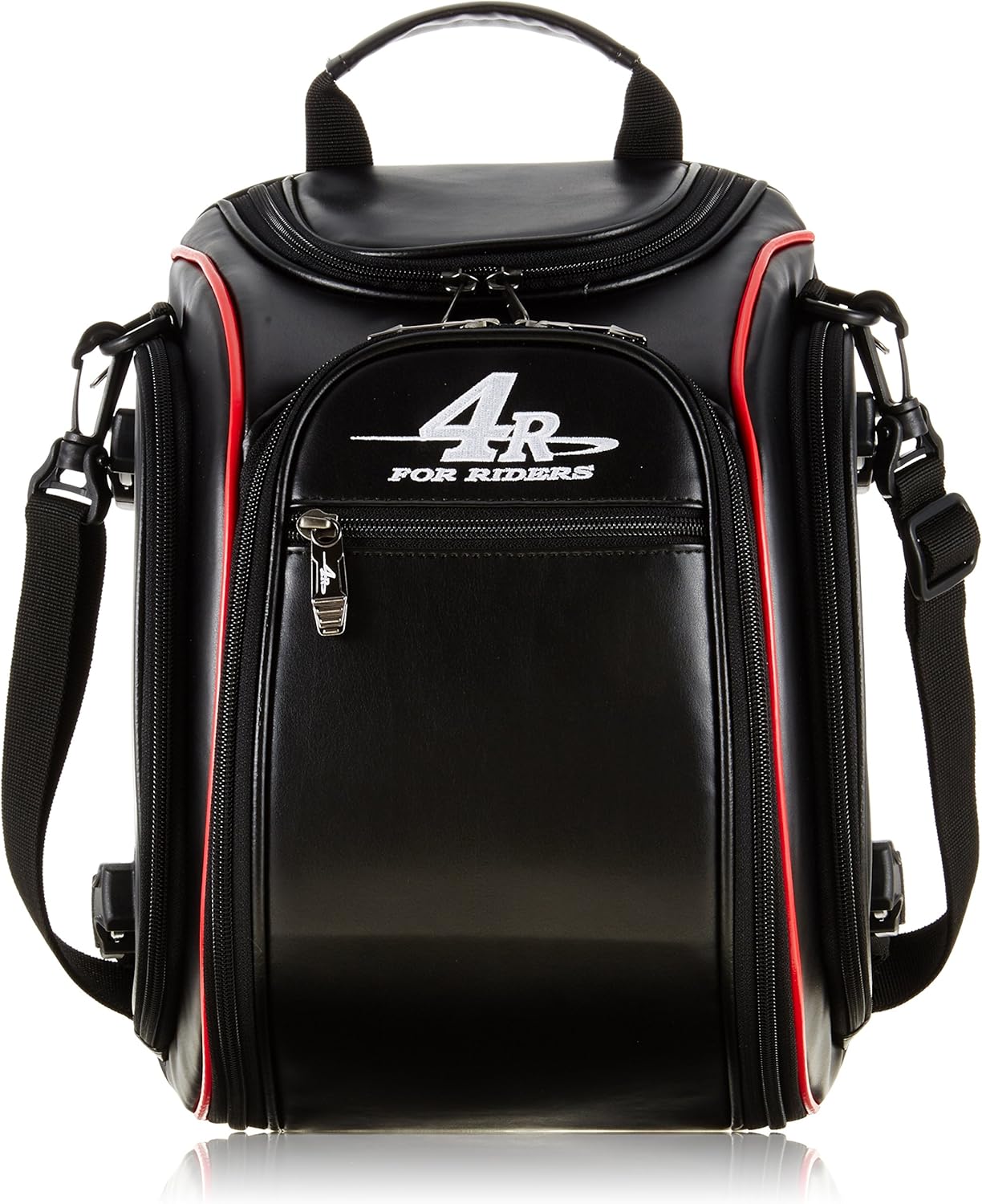 4R seat bag BK / RD 340X240X140 9L FR-A00005