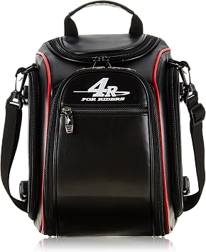 4R seat bag BK / RD 340X240X140 9L FR-A00005