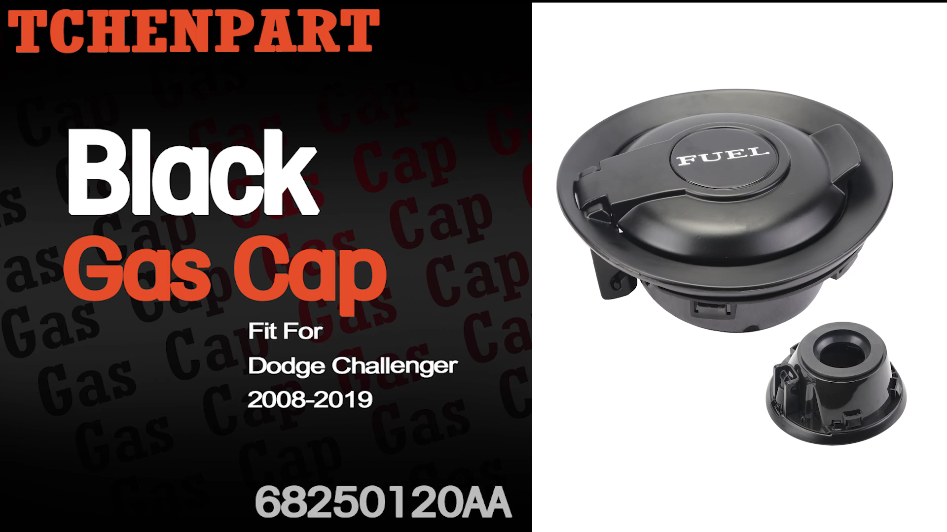 Amazon.com: 68250120AA Gas Cap Cover - Black Fuel Fill Gas Tank