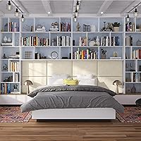 Vista 343 de Jaxx Panelist - Cabecero acolchado moderno, juego de 4 paneles para montar en la pared (cada uno de 11.25 x 38 pulgadas), tamaño King