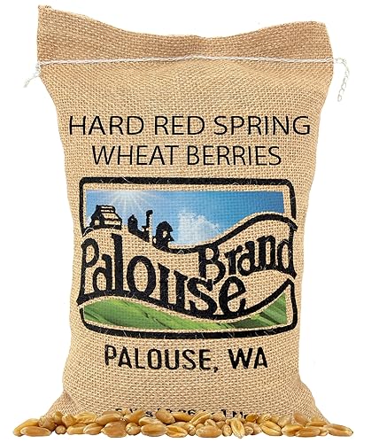 Palouse Brand - Bolsa de trigo rojo primaveral Proyecto verificado sin OGM 100 no irradiado Certificado Kosher Parve Cultivado en EEUU Con