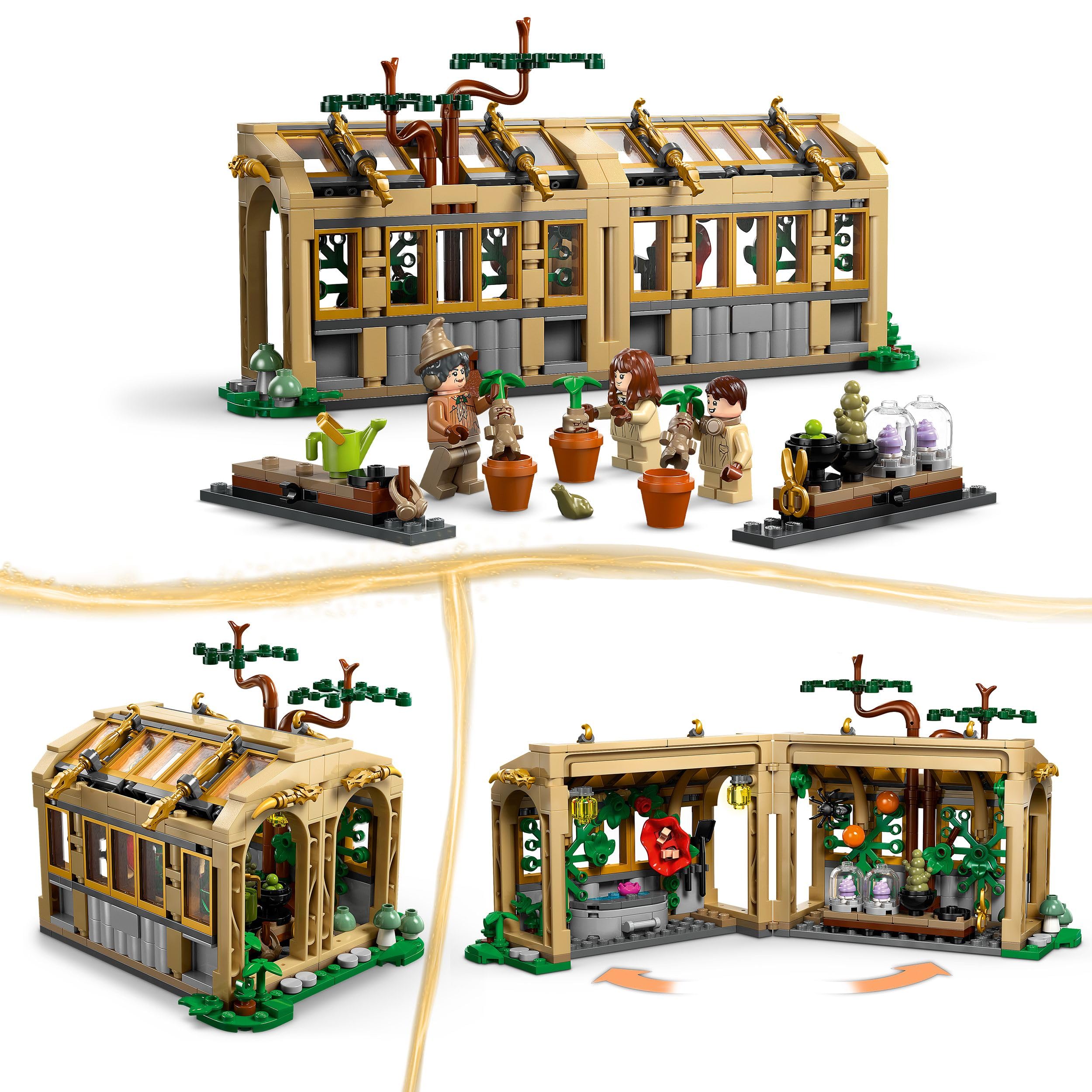 LEGO Harry Potter Hogwarts Castle: Herbology Class Set including Neville Longbottom - Image 3
