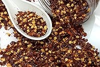 Vista 3 de Copos de chile rojo orgánico, hojuelas de pimienta ahumada, boukovo griego, chile rojo vivo, hojuelas de chile caseras (16)