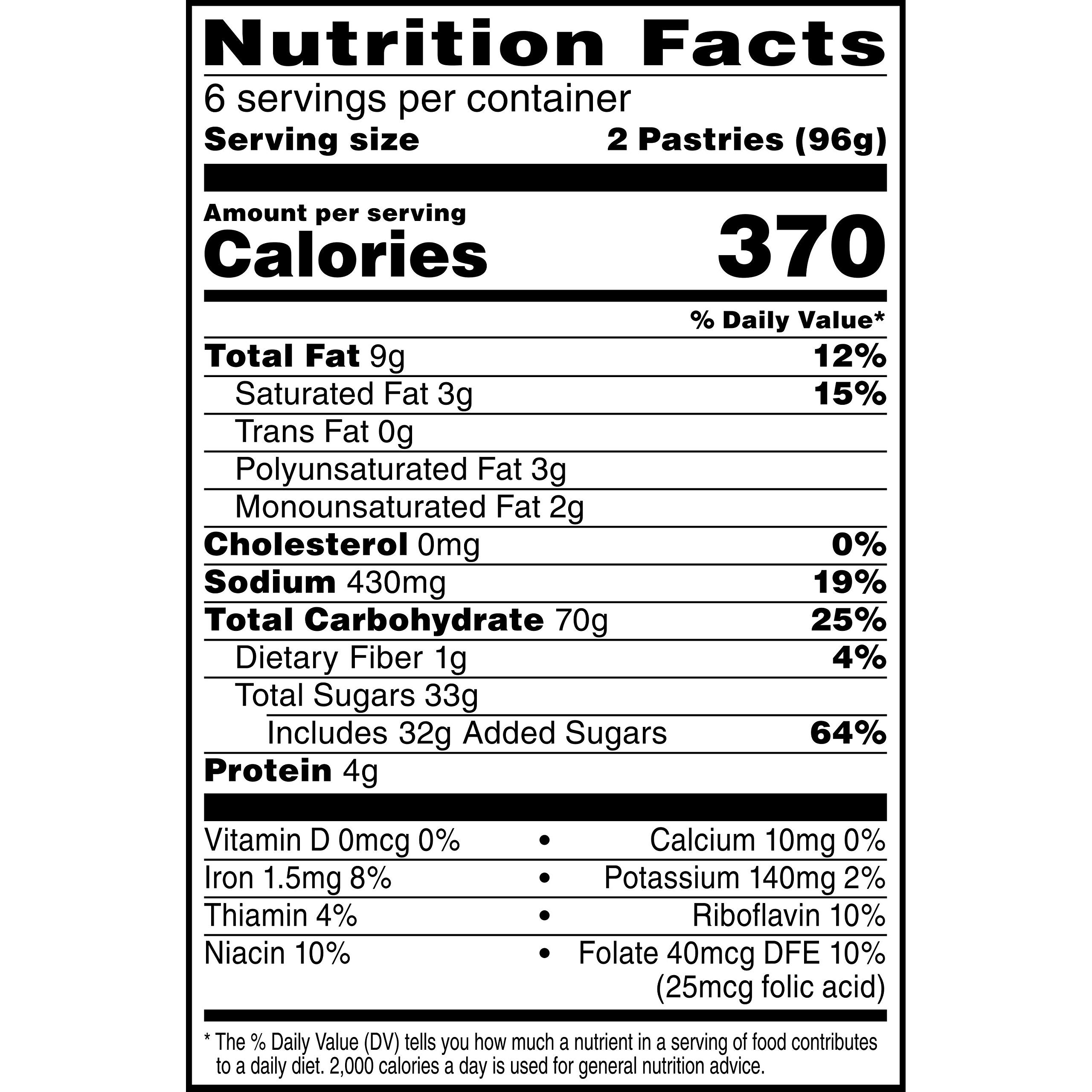 Kelloggs Pop-Tarts Breakfast Toaster Pastries Frosted Hot Fudge Sundae 20.3oz 72 Count product thumbnail 6