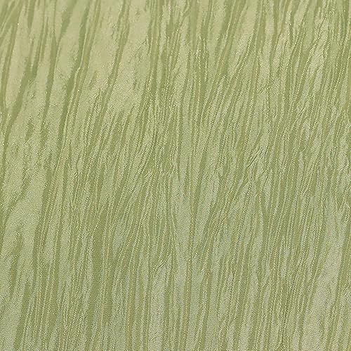 Miniatura 10 de Ultimate Textile Delano - Camino de mesa de tafetán arrugado, 14 x 108 pulgadas, color rojo