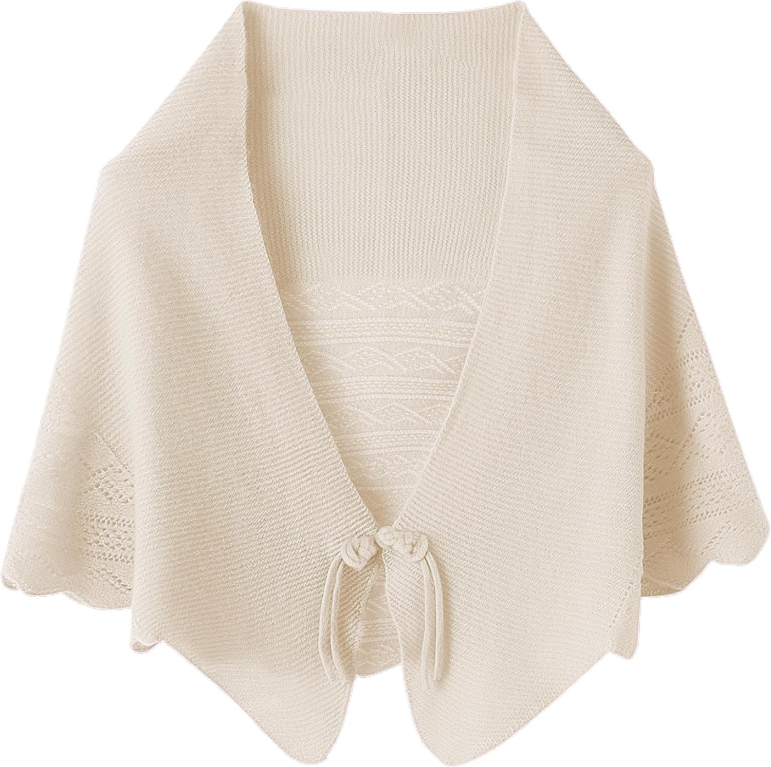 Babalet Women Shawls and Wraps for Evening Dresses Pure Wool One-piece Knitted Shawl Warm Elegant Scarf for Formal Event