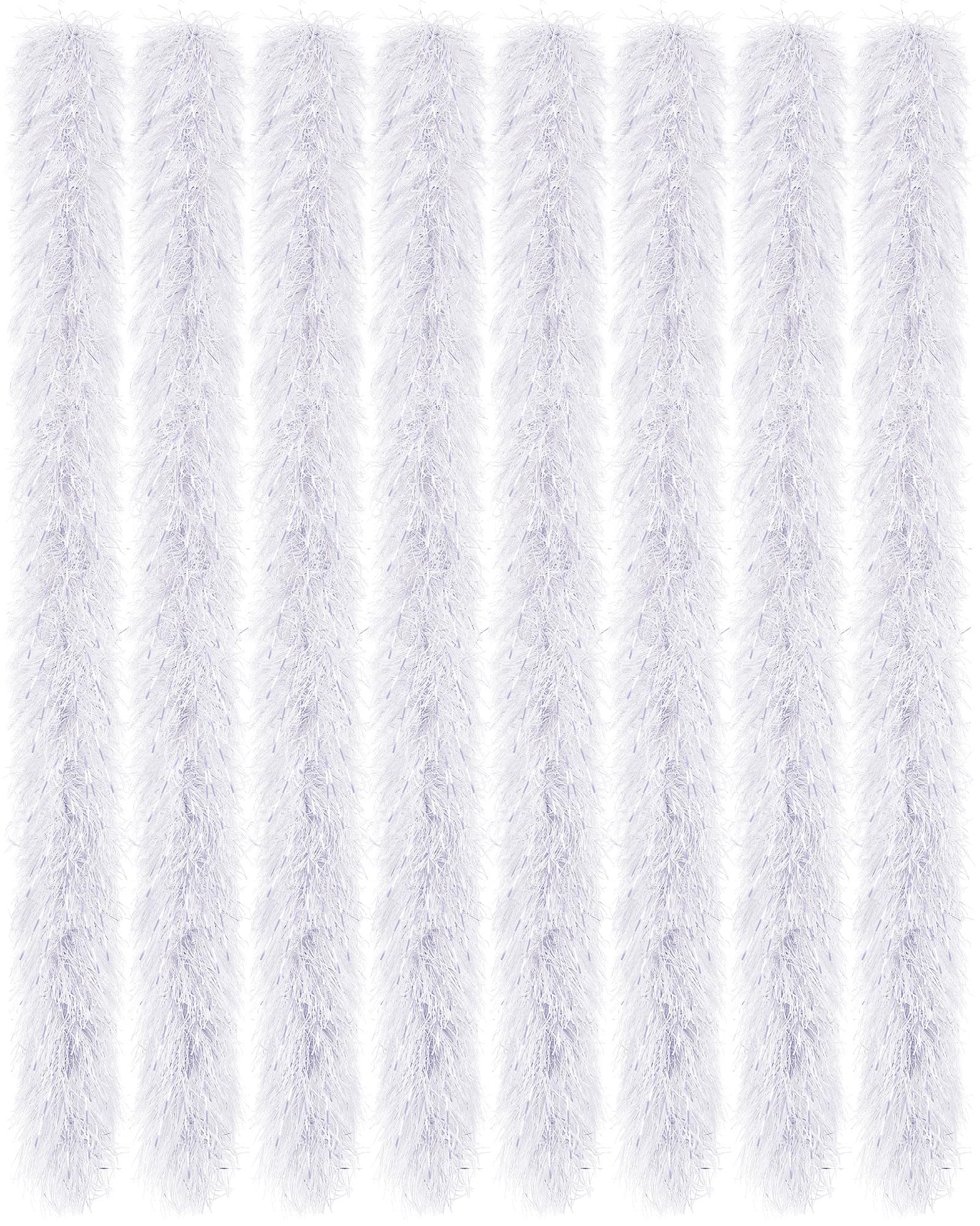 Jexine Feather Boas Bulk Artificial Fluffy Boas Decor for Wedding Costume Dress Tea Party Supplies