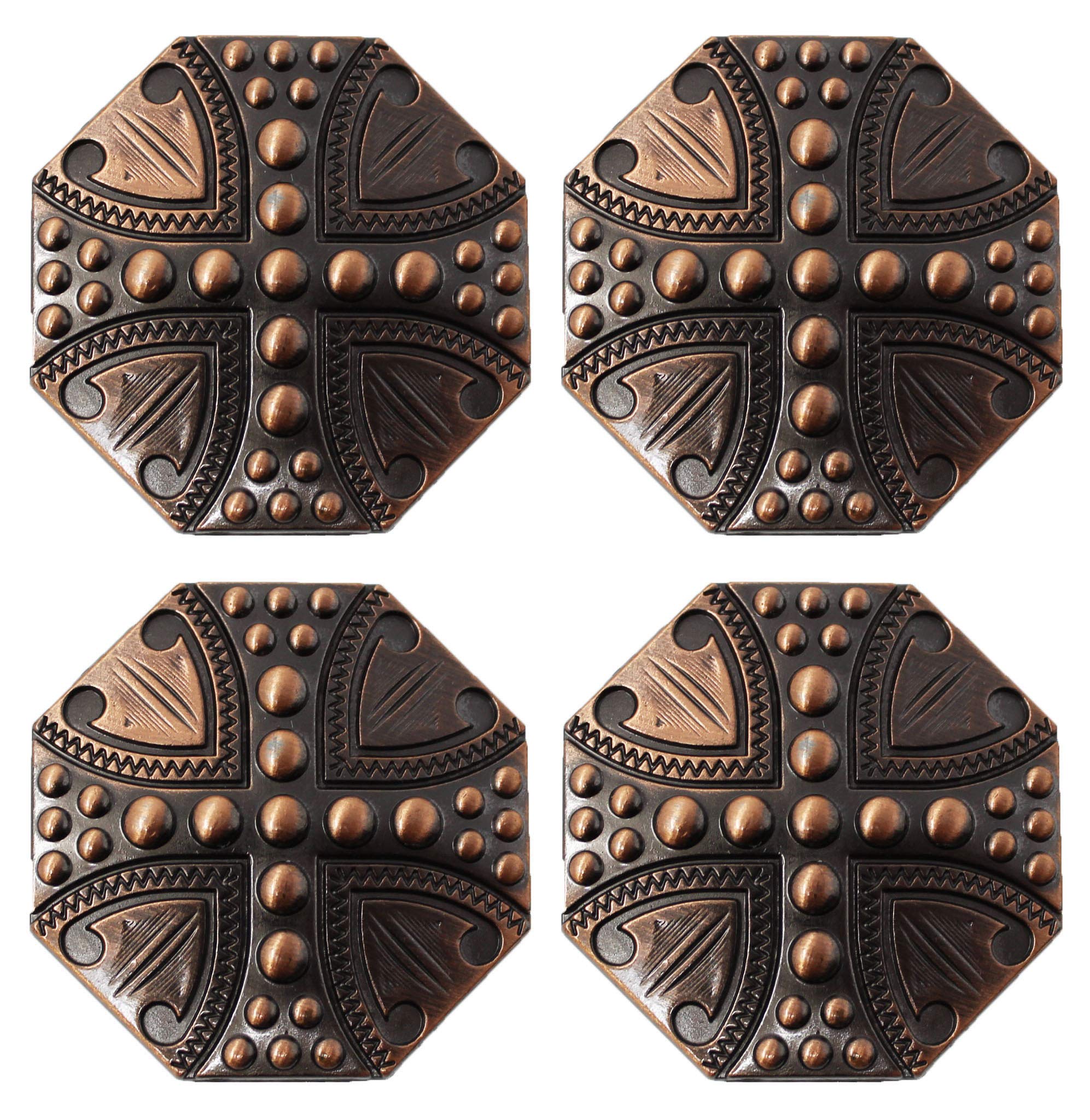 Challenger Tack Concho 4 Conchos Rhinestone Horse Saddle Western Bridle Co202B