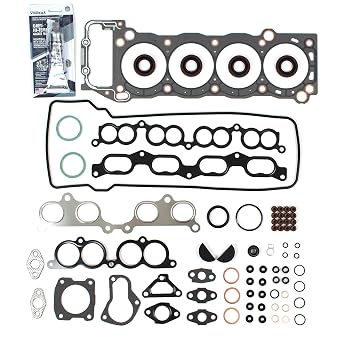 CNS Graphite Cylinder Head Gasket Set Compatible with 94-04 Toyota 2.4L / 2.7L DOHC 16-Valve Eng.Code"2RZFE""3RZFE"
