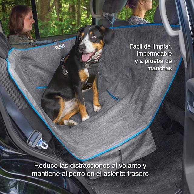Foto 2 de 6 de Kurgo Heather Half - Media Hamaca para Asiento de Coche para Perros