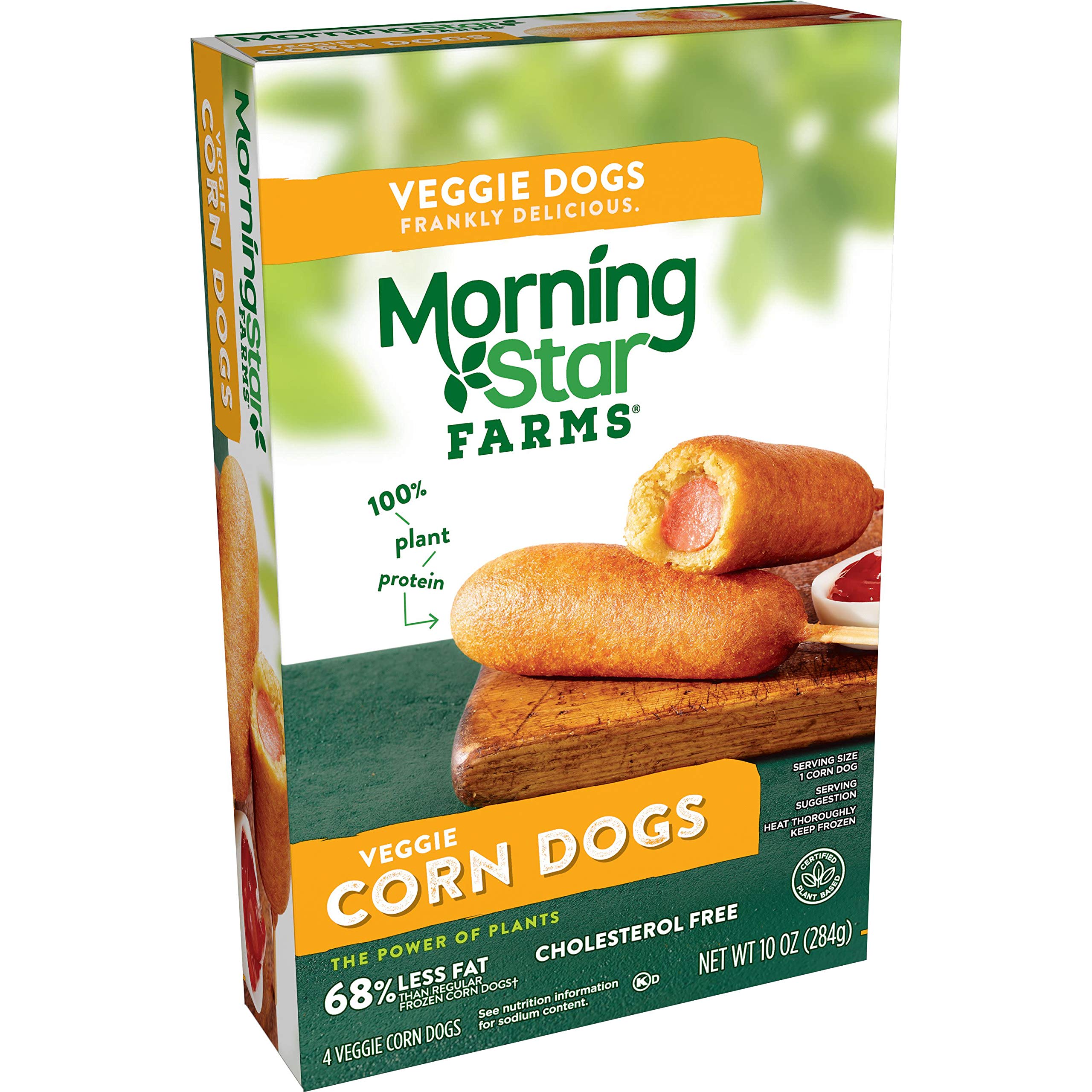 Buy MorningStar Farms Meatless Corn Dogs, Plant Based Protein Vegan