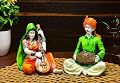Karigaari India Set of 2 Beautiful Village Rajasthani Couple