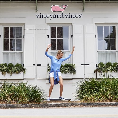Miniatura 9 de Vineyard Vines Camiseta simple con cuello barco para mujer