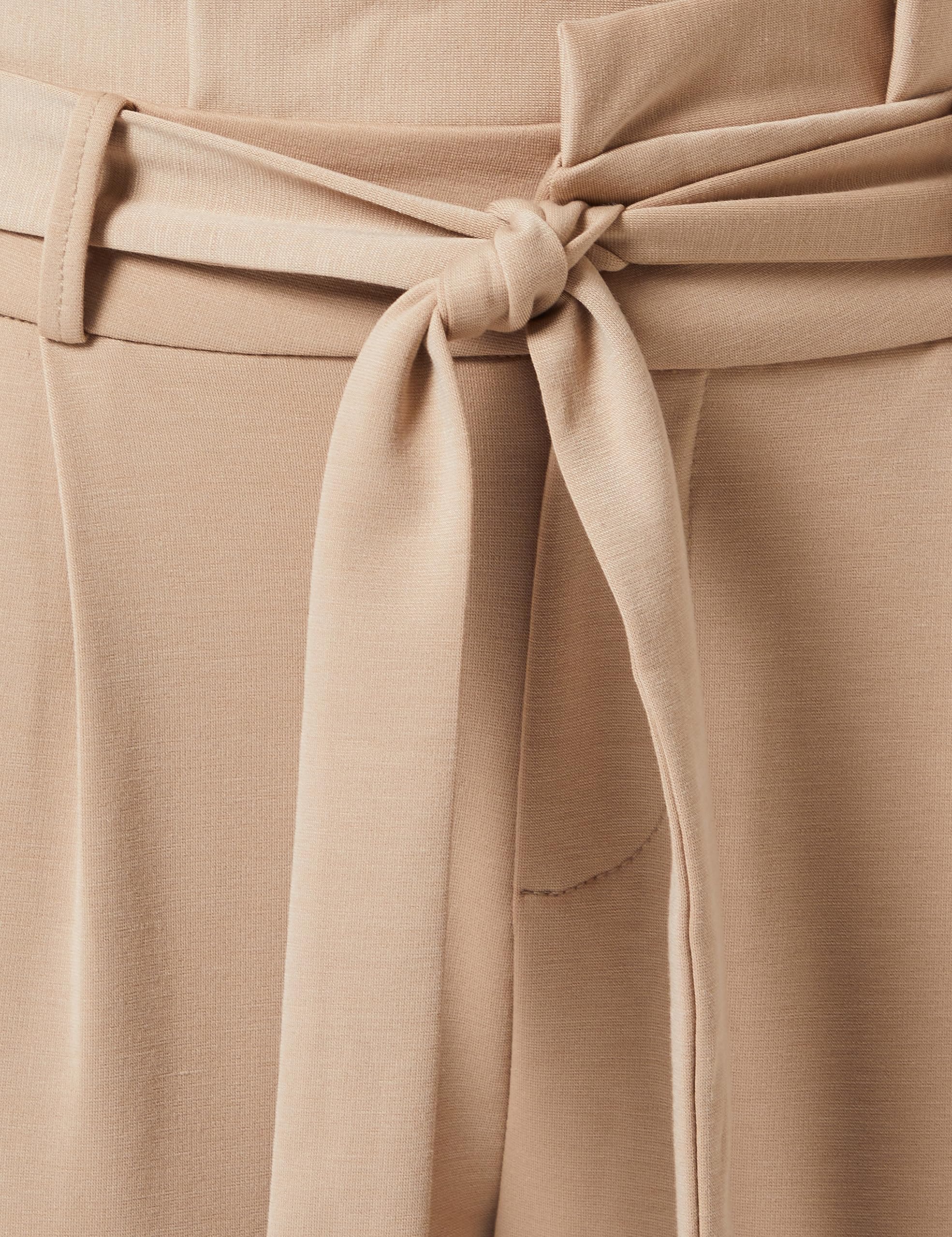 VERO MODA Eva Mid Rise Tie Waist Paperbag Trousers