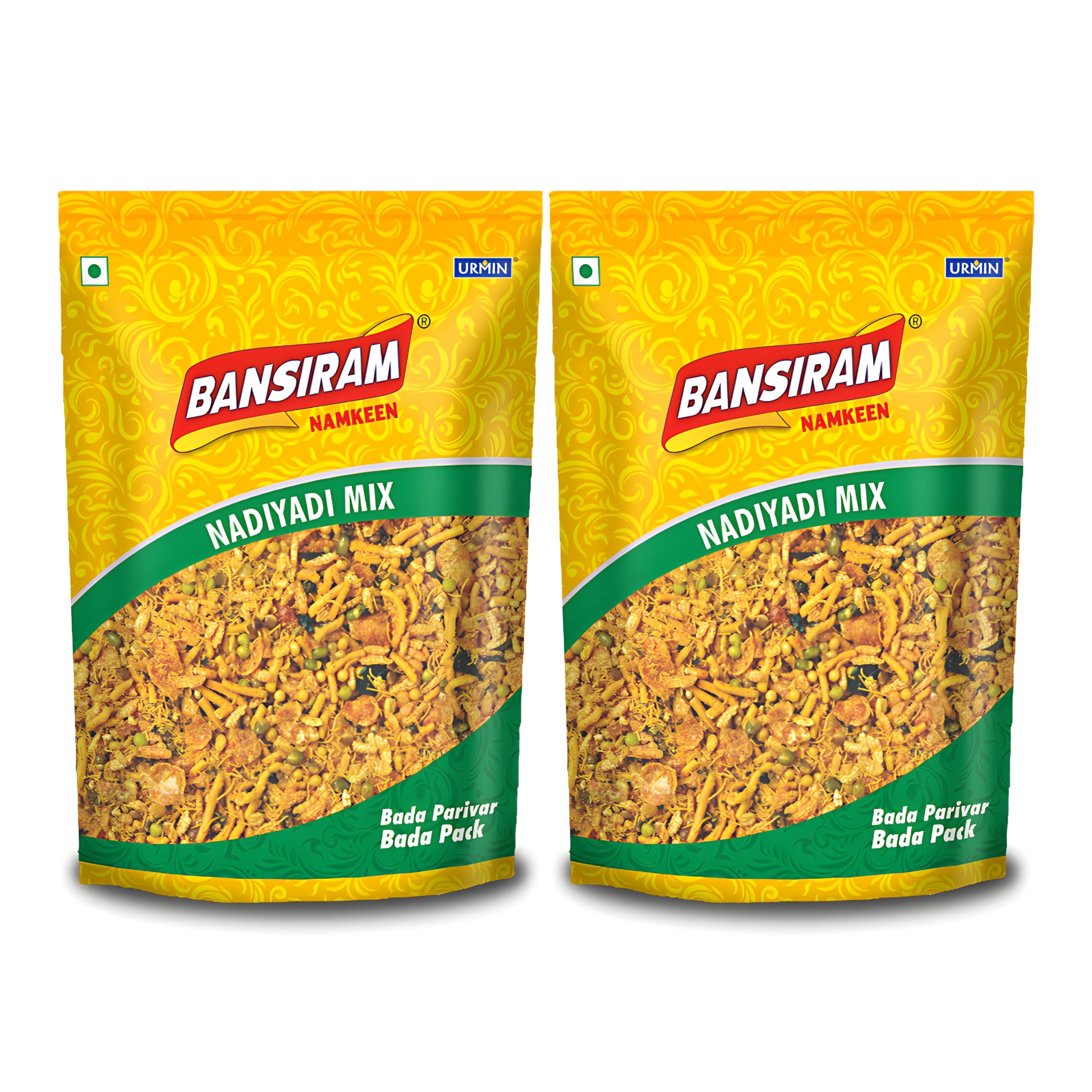 Bansiram Namkeen Nadiyadi Mix Spicy and Crunchy Delicious Gujarati Snack (Pack of 2 X 400gm) - 800gm (B07HRSGNZH) Amazon Price History, Amazon Price Tracker