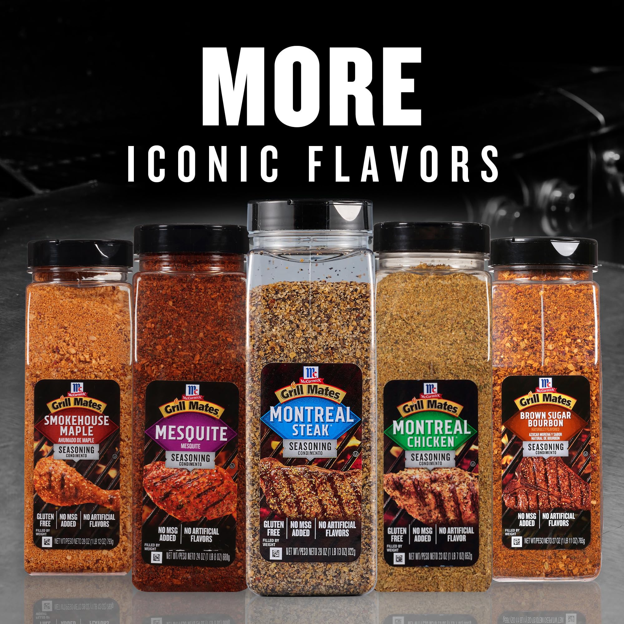 McCormick Grill Mates Montreal Steak Seasoning, 29 oz.