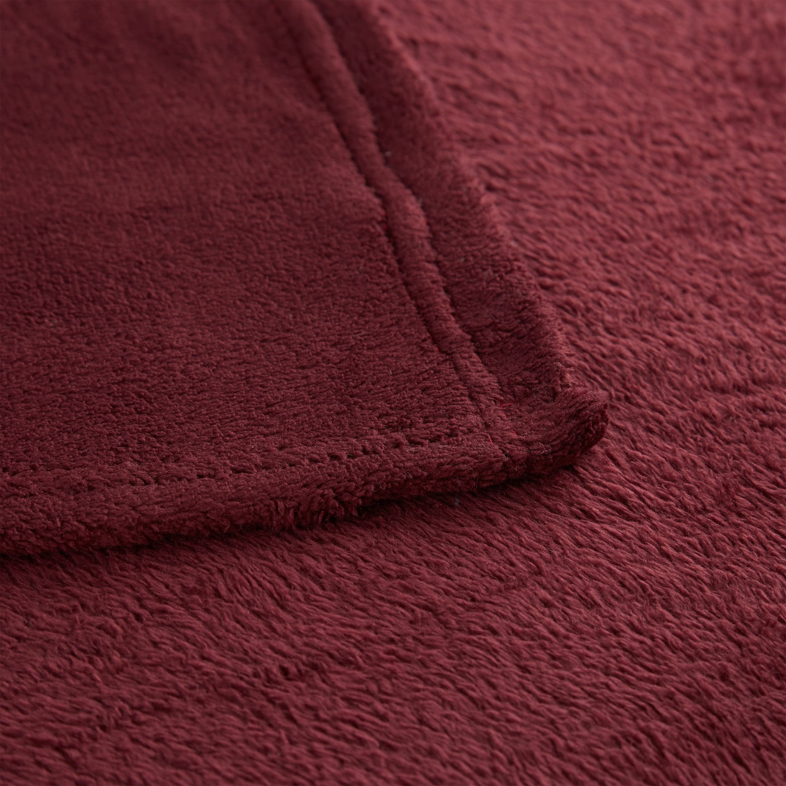 Relaxdays Morbida coperta extra large in poliestere, pile lavabile a 30°C, HLP: 1 x 200 x 220 cm, grigio | Leroy Merlin
