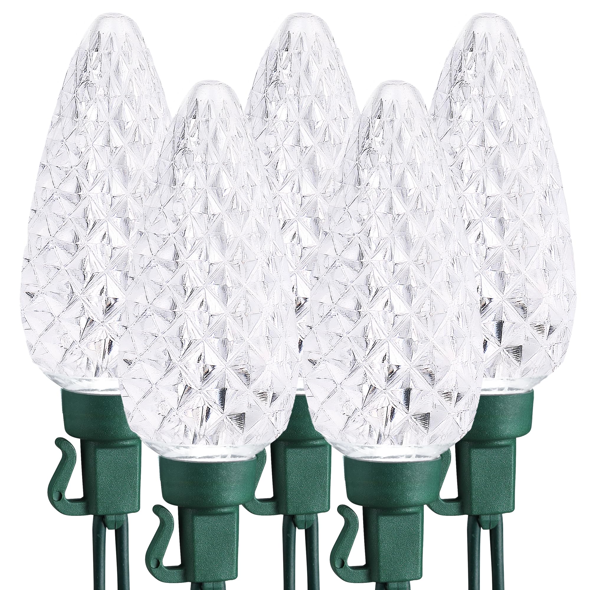 Luces de Navidad C9 para decoraciones navideñas al aire libre