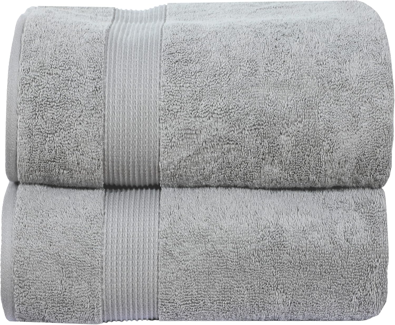 Jumbo Bath Sheets Extra Large (90 x 180 cm, 2 Pack) 100 Cotton Super