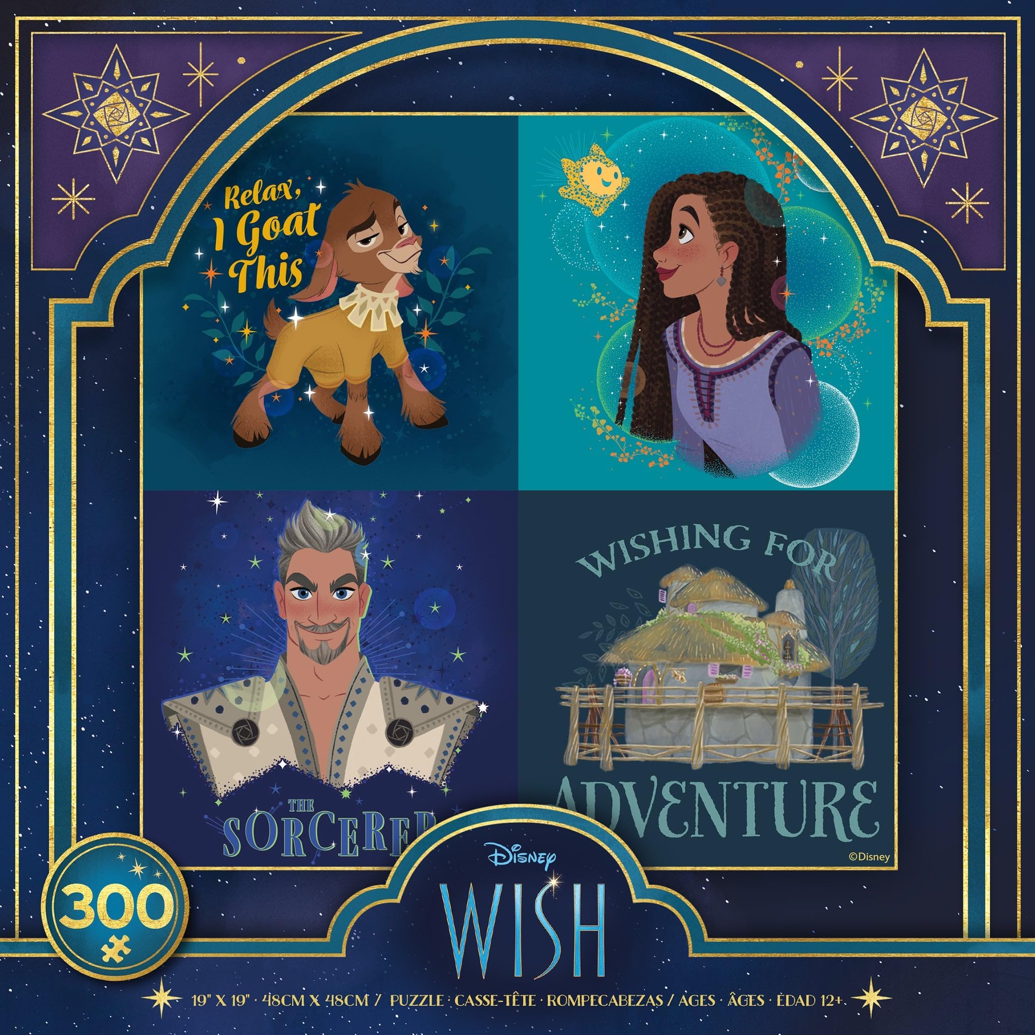 CeacoDisney - Wish - Collage - 300 Oversized Piece Jigsaw Puzzle