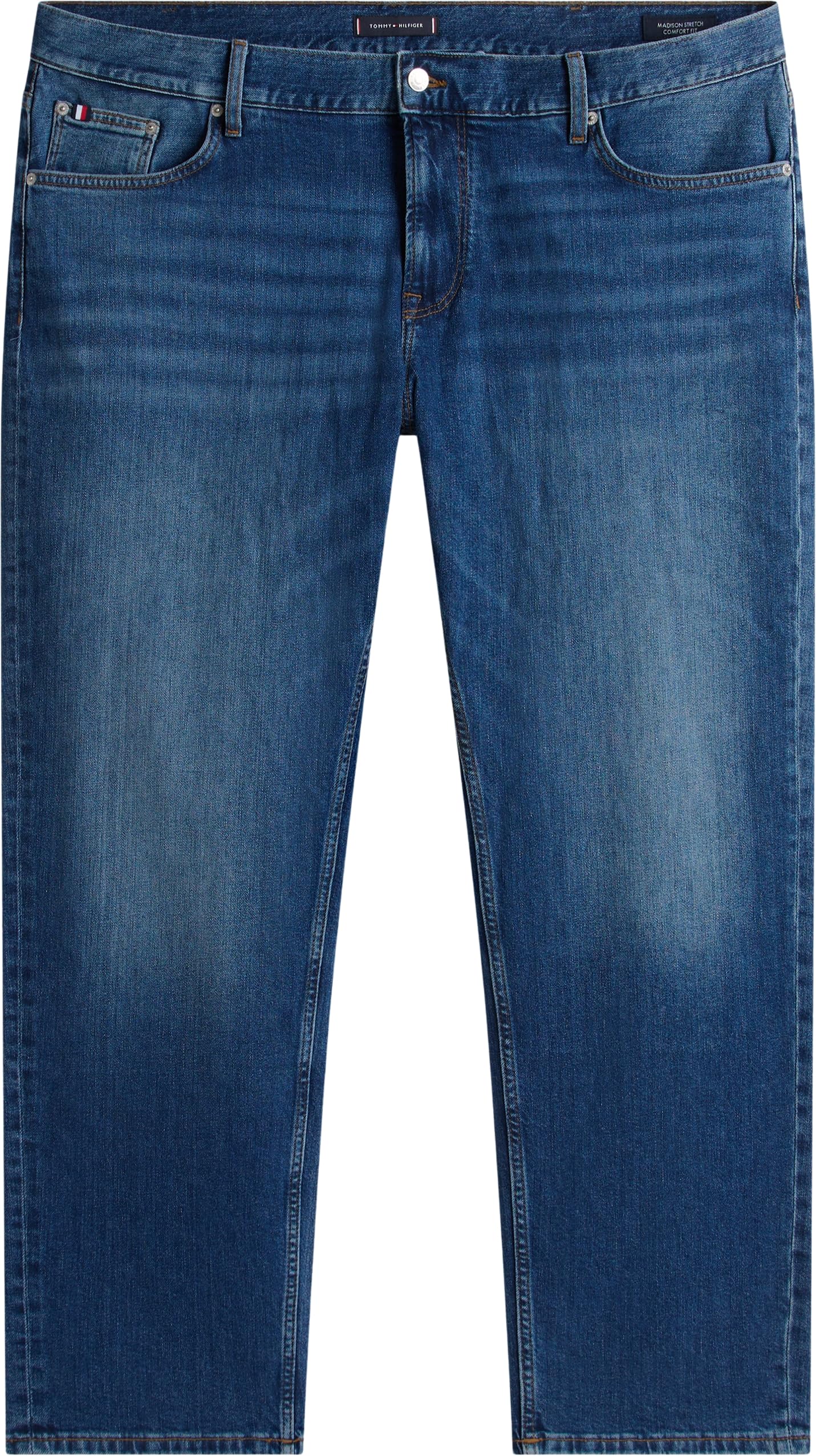 Tommy Hilfiger BT-Regular Madison Cobalt Blue-b Mw0mw44051 - Otros Pantalones Vaqueros Hombre