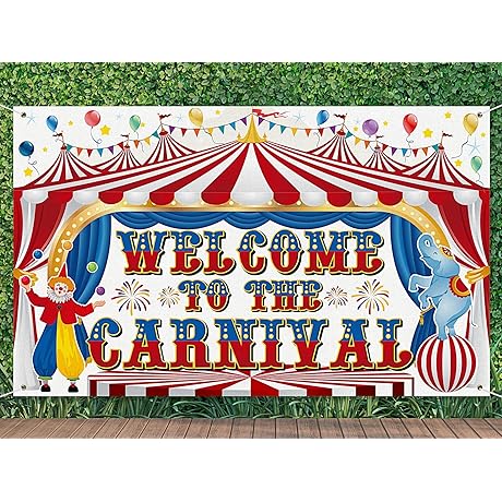 Welcome to the Carnival | Circus Themed Party Supplies