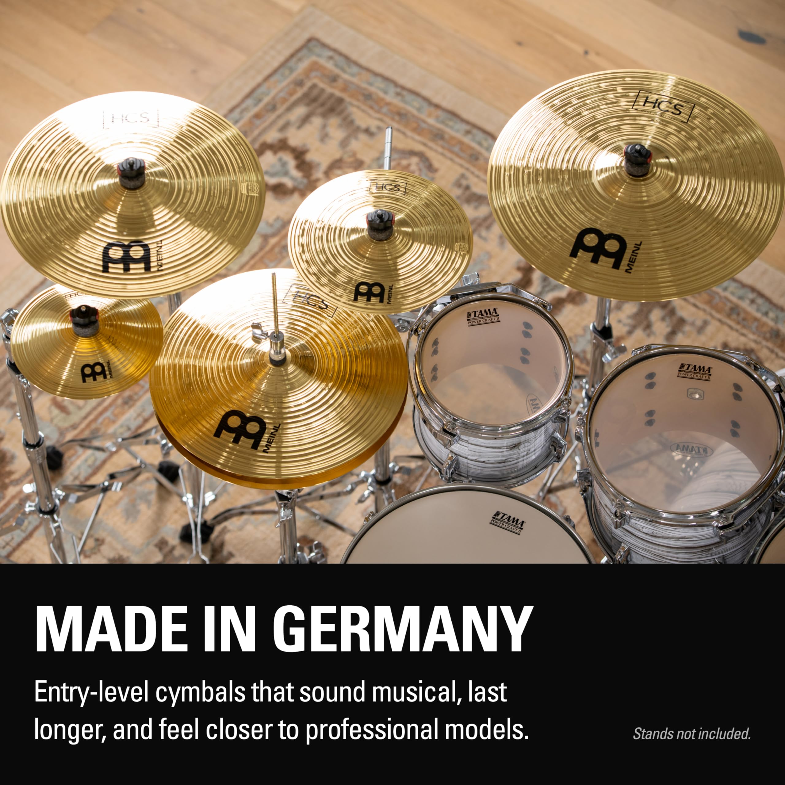 Meinl Cymbals HCS SCS1-Set Speciale Di Piatti 55.9 x 55.9 x 7.6 cm