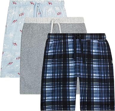 Eddie Bauer Men's 3 Pack Lounge Shorts 