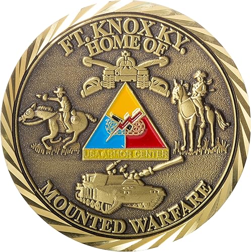 Moneda de desafío de valores del ejército de los Estados Unidos de los Estados Unidos Fort Knox Kentucky