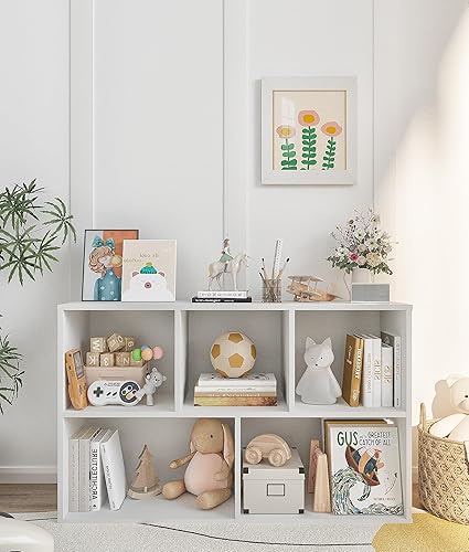 Miniatura 1 de Montessori - Estante de almacenamiento de juguetes, organizador de juguetes y libros para niños con estantes de cubo para habitación de niños, sala