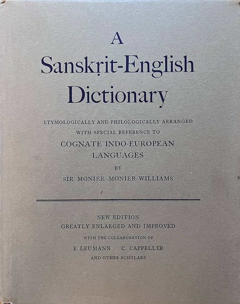 Amazon | Sanskrit-English Dictionary (2-Volume set) | Monier