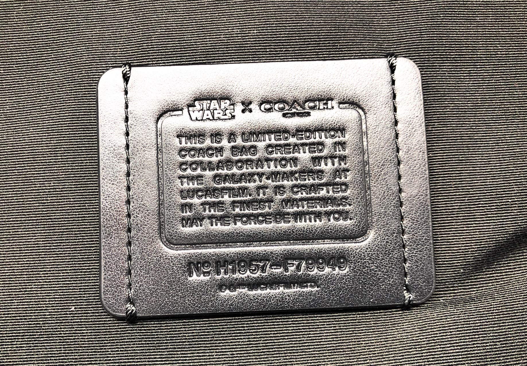 COACH X STAR WARS LIMITED EDITION BACKPACK GALAXY MAKERS LUCASFILM My Star Wars X Coach Medium Charlie Backpack In Signature  main image 3