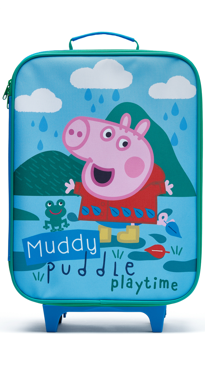 Kids Luggage Peppa Pig Spinner Luggage Peppa Pig Suitcase For