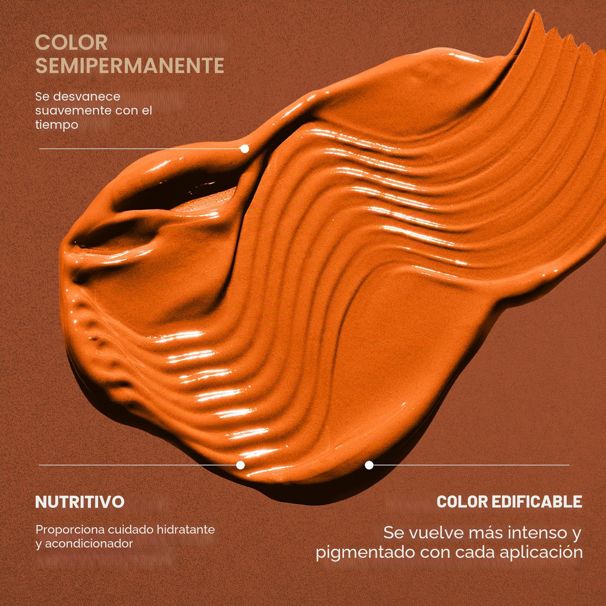Keracolor Clenditioner - Acondicionador de depósito de color, color cobre, 354.9 ml