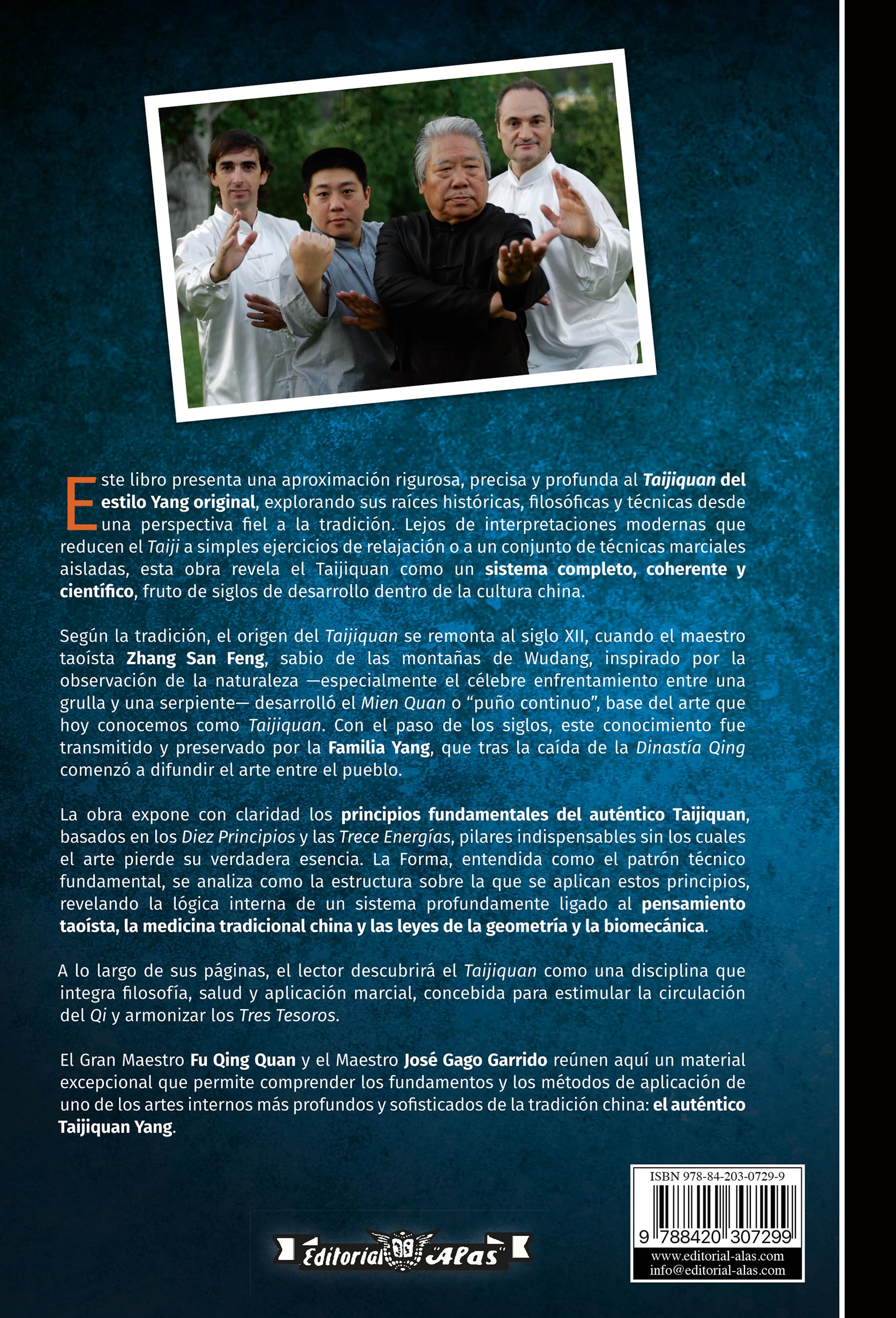 Métodos de aplicación del Taiji Yang original