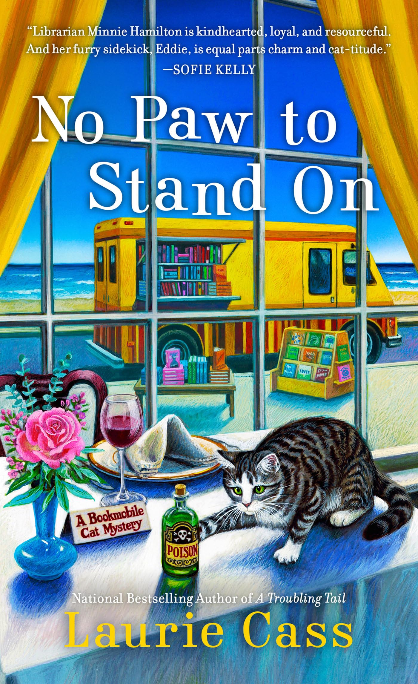 No Paw To Stand On: 12 (A Bookmobile Cat Mystery). Cass 9780593547441 New**