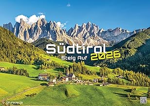 South Tyrol Calendar 2026 – A Journey Through Enchanting Landscapes – Premium Wall Calendar DIN A3 (approx. 42 cm x 30 cm)
